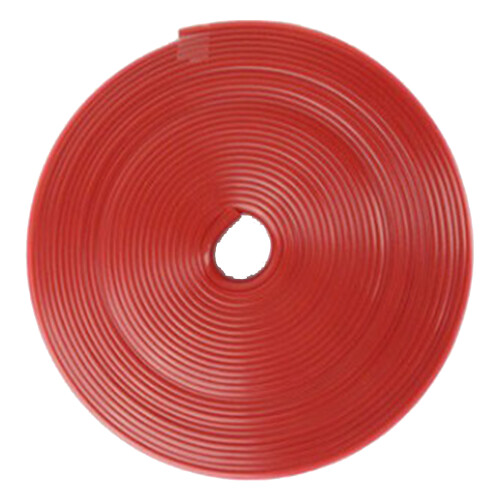 PVC-Radzierstreifen 8.0m rot 1