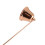 Glockenförmiger Kerzenlöscher Roségold 20x3.8cm 12