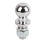 Trailer Hitch Ball Smooth Glossy Surface Compact Structure Rust Proof Strong Strength with Precise Thread 50mm/1.96in 2