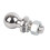 Trailer Hitch Ball Smooth Glossy Surface Compact Structure Rust Proof Strong Strength with Precise Thread 50mm/1.96in 5