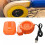 Orange Mini-Lüfter 3 W USB 8x8cm/3,1x3,1in 6