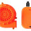 Orange Mini-Lüfter 3 W USB 8x8cm/3,1x3,1in 7