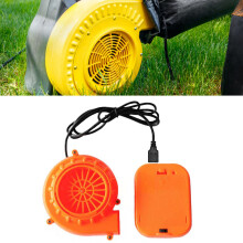 Mini soplador de aire 3W, 8x8 cm, 3.1x3.1 in, naranja
