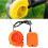Orange Mini-Lüfter 3 W USB 8x8cm/3,1x3,1in 1