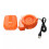 Orange Mini-Lüfter 3 W USB 8x8cm/3,1x3,1in 4