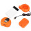 Orange Mini-Lüfter 3 W USB 8x8cm/3,1x3,1in 3