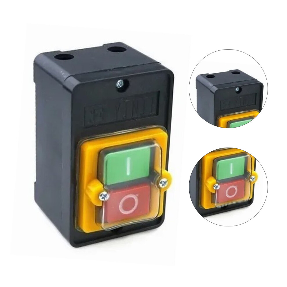 On Off Button Switch Waterproof Quick Response Water Type Impact Resistance Machine Tool Button Switch 5031319453572