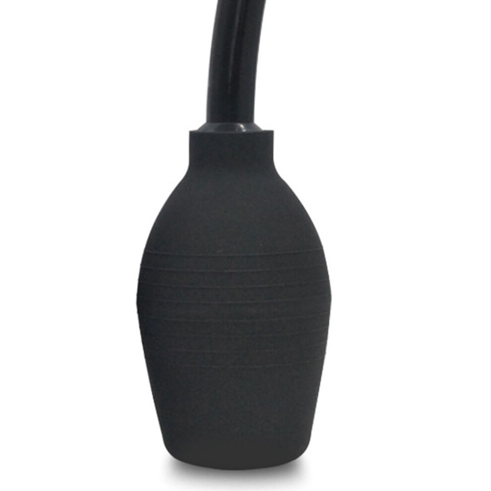 310ml Douche Irrigator Vaginal Washer Hygienic PVC Bulb Vaginal Cleaner for Men Women Black L