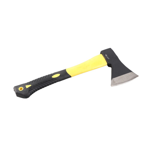 Multifunctional Hand Axe with Plastic Coated Handle High Carbon Steel Curved Blade Portable Axe 1