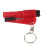 Rojo 3 en 1 Mini Martillo Rompecristales para Coche 4