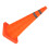 Cono de seguridad plegable de 70 cm con collar reflectante. 9