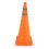 Cono de seguridad plegable de 70 cm con collar reflectante. 2