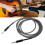 Cable de reducción de ruido para guitarra 3,0 m Negro/Blanco 11