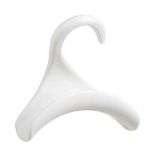 Taschenaufhänger Bogenförmiger Tür-/Kleiderschrankhaken, Weiß, PP, 50 g