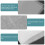 4er-Pack Transparentes DIY-Sticktransferpapier - Unterstützte PVA-Transferblätter 13