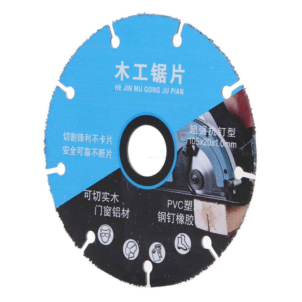 Circular Saw Blade High Manganese Steel Saw Wheel Cutting Disc For Woodworking Pvc 4951319457466