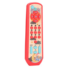 Juguete de control remoto para TV Rojo ABS 2xAAA Sonido & Luz Tamaño: Std