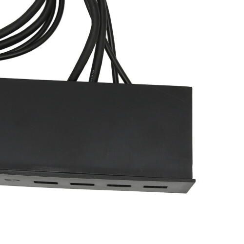 Hub de panel frontal USB 3.0 de 5,25 pulgadas, 4 puertos, 5 Gbps 2
