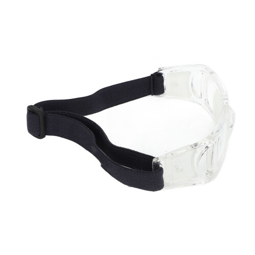 Weiße PC-Sportbrille für Kinder - Gebogene Passform
