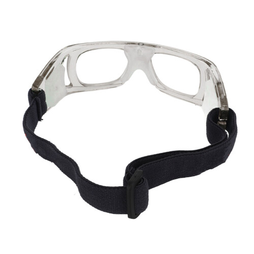 Stossfeste Sportbrille für Kinder, Grau, Verstellbare, gebogene Passform 2