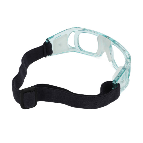 Sportbrille für Kinder, stoßfester PC-bogiger Sitz, Blau 2