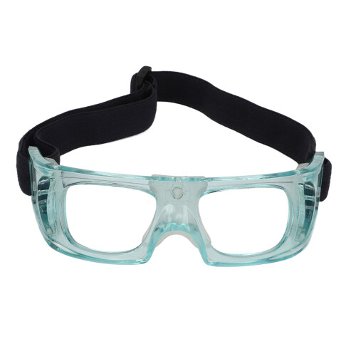 Sportbrille für Kinder, stoßfester PC-bogiger Sitz, Blau