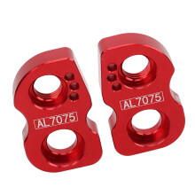 Extensor de freno V para bicicleta plegable 14-16 16-18 406 a 451 juego de ruedas acabado rojo