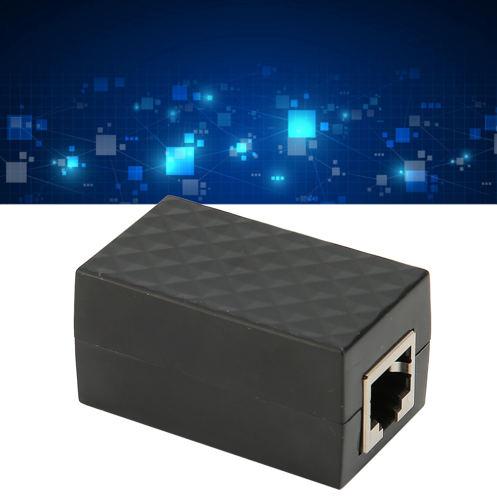 Ethernet Surge Protector Rj45 Female Poe Gigabit Lan Network Cat5 Cat6 Plug And Play Thunder Arrester 9401319458277