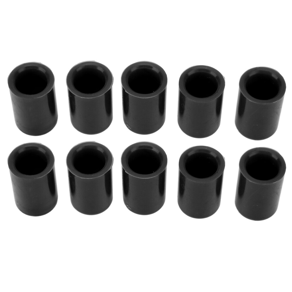 10Pcs Silicone Blanking Cap Universal Intake Vacuum Hose Tube End Bung Plug Inner Diameter 14Mm Black 3541319458603