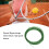 22 g 12,2 m 1,30 mm grüne elastische Nylon-Tennissaite 11
