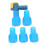 Bite Valve Replacement Food Grade Silicone Mouthpieces with Bent Shutoff Valve for Hydration Pack Water Backpack 16