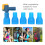 Bite Valve Replacement Food Grade Silicone Mouthpieces with Bent Shutoff Valve for Hydration Pack Water Backpack 4