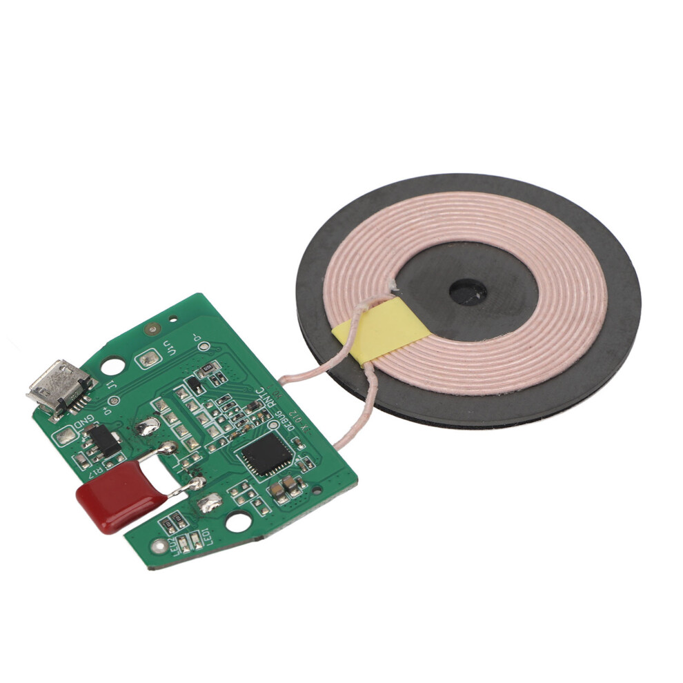 Wireless Charging Module Qi Standard Fast Charging Micro Usb Port Coil Diy Wireless Charger Pcba Circuit Board 8751319459776