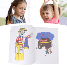 Coloring Book Cartoon Design Easy To Use Book Tricks Props Magician Props for Performances