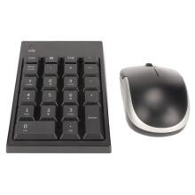 Ziffernblock-Maus-Set 1200DPI 22 Tasten 2,4 GHz USB