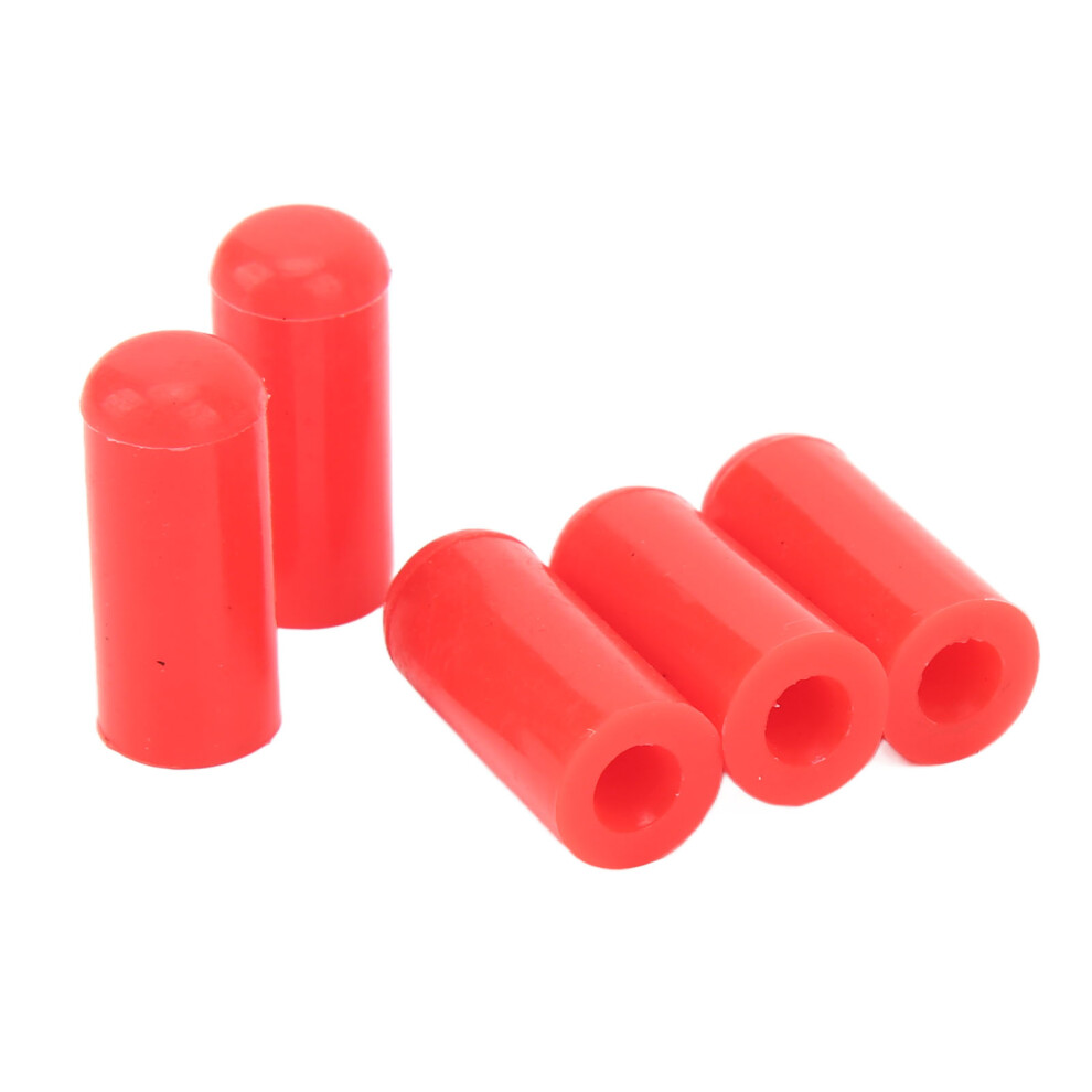 10Pcs Intake Vacuum Hose End Universal 4Mm Heat Resistant Silicone Blanking Cap For Bov Pipe Line Red 4661319460860