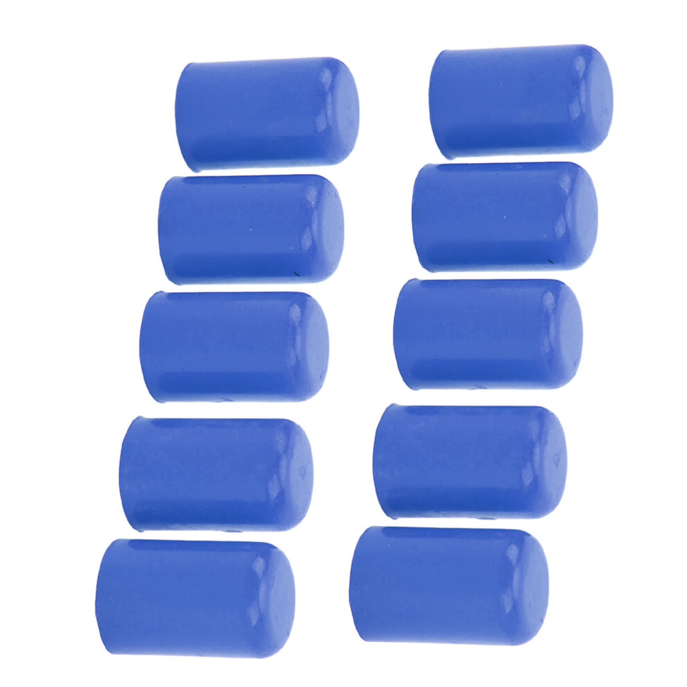 10Pcs Automotive Intake Vacuum Hose Cover Kit 16Mm Inner Diameter Car Vacuum Hose Caps Blue 8431319460834
