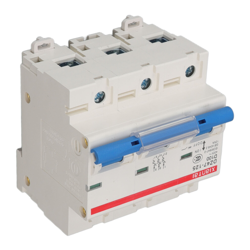 Mini Circuit Breaker 3P 100A 400V High Safety Overload Protection Miniature Circuit Breaker For Home Industry 5001319461716