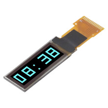 Blaues 0,91-Zoll OLED 12832 SPI 15-PIN Display-Modul
