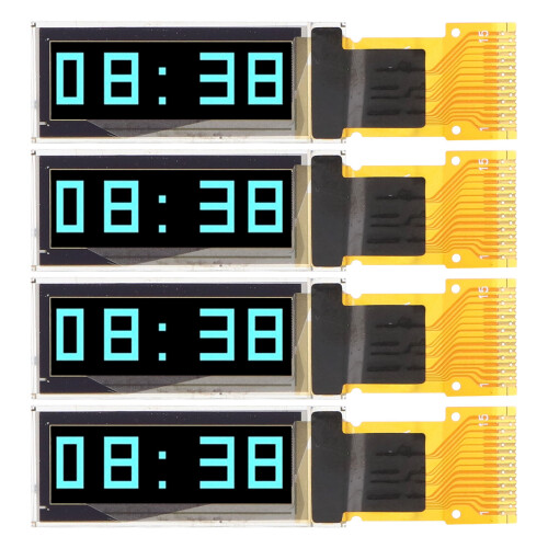 Blaues 0,91-Zoll OLED 12832 SPI 15-PIN Display-Modul 1
