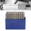 27 Stück 4 mm Hochkohlenstoffstahl-Stempel-Set 16