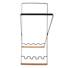 Soporte para bolsas de basura 57 x 25 x 3.2 cm negro