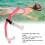 Schwimmschnorchel 252g, 18.9x4.6x1.2in, Pink 4