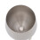 Metall-Weingoblet 500ml Edelstahl Silber 9