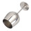 Metall-Weingoblet 500ml Edelstahl Silber 8