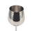 Metall-Weingoblet 500ml Edelstahl Silber 11