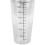 durchsichtige Skala 700 ml transparenter Shaker Standard 4