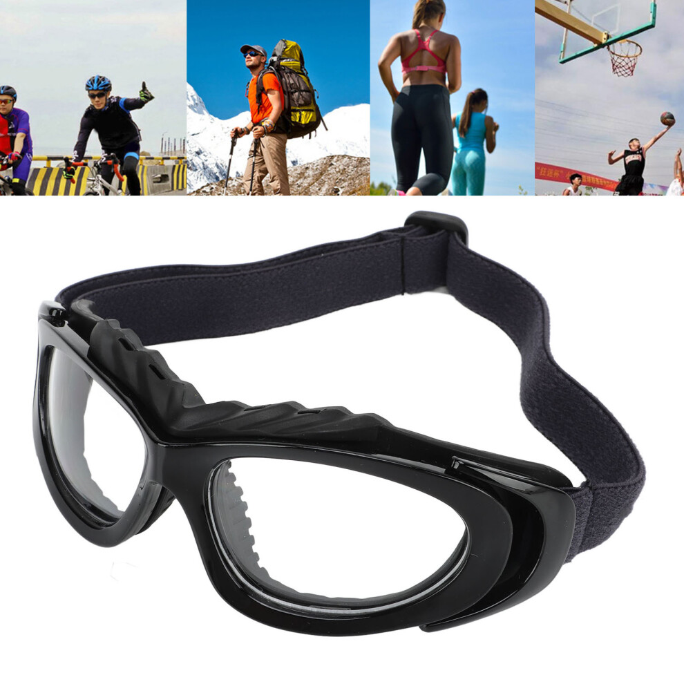 Sports Goggles Basketball Football Hd Protective Goggles For Outdoor Cycling Running Hiking Black 4971319466695