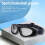 HD-Schutz-Sportbrille Eine Größe Schwarz PC 11