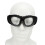 HD-Schutz-Sportbrille Eine Größe Schwarz PC 6